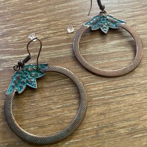 Boho Leaf Earrings